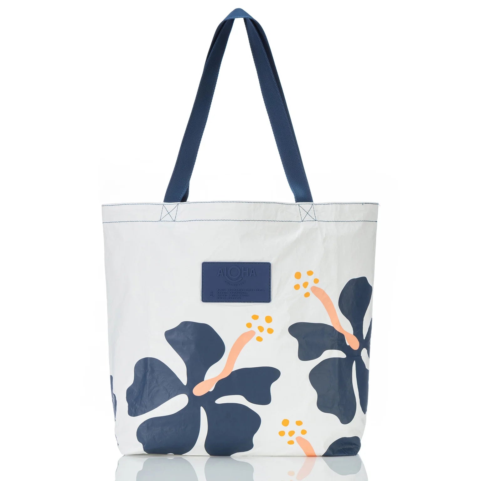 Aloha Reversible Tote - Navy Mo'orea