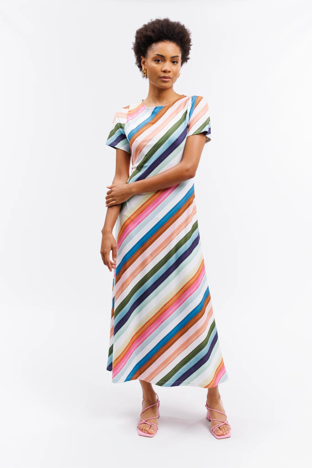 Smith & Quinn Celine Dress - GoGo Stripe - The Cottage