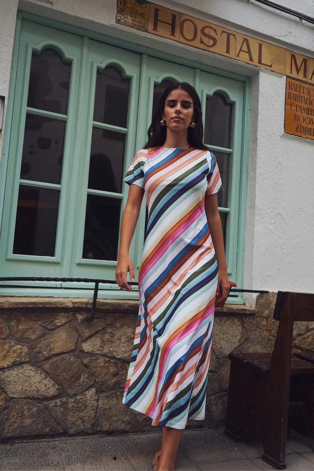 Smith & Quinn Celine Dress - GoGo Stripe - The Cottage