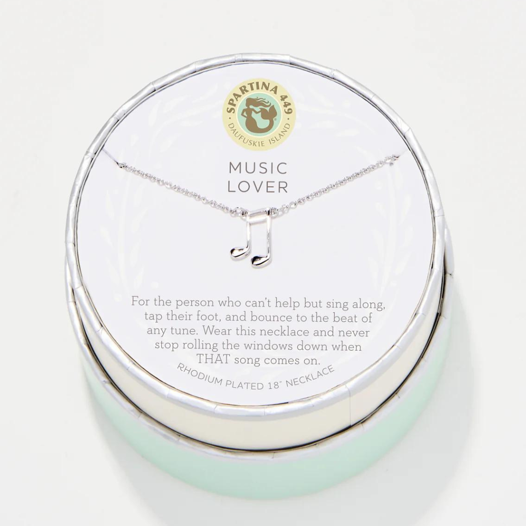 Spartina Sea La Vie Music Lover Necklace