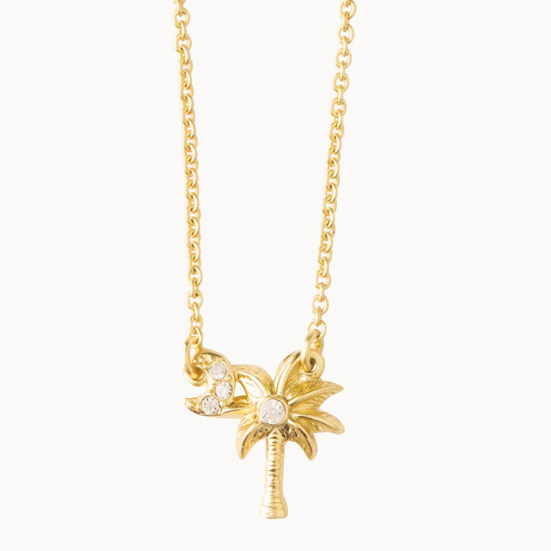 Spartina Sea La Vie Palmetto Tree Necklace