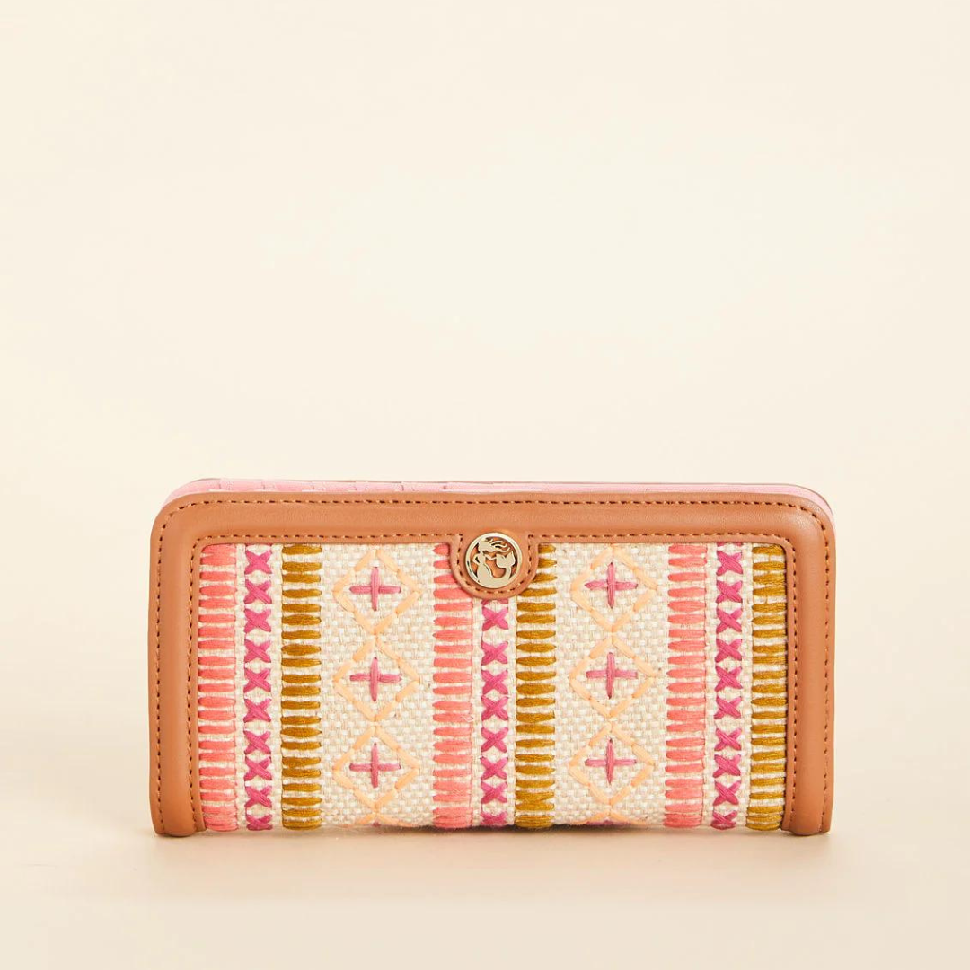 Spartina Small Snap Wallet - Callawassie Pineapple