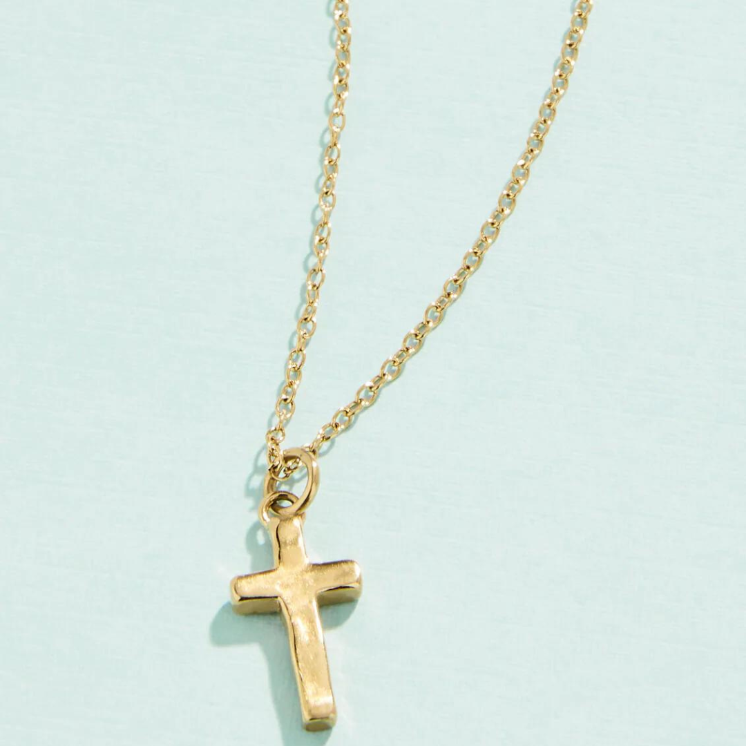 Spartina Splash Cross Necklace