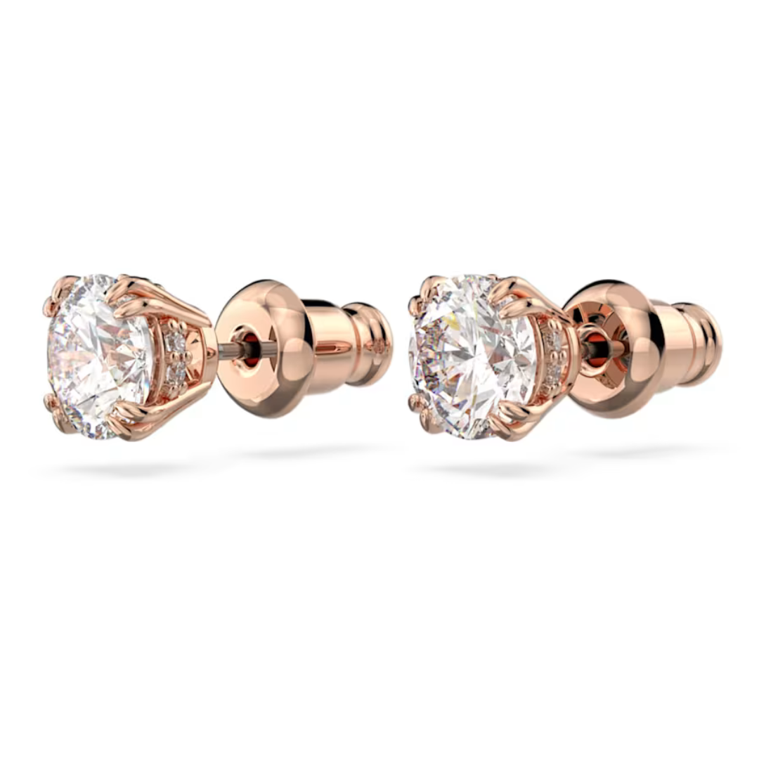 Swarovski Constella Crystal Studs - Rose Gold