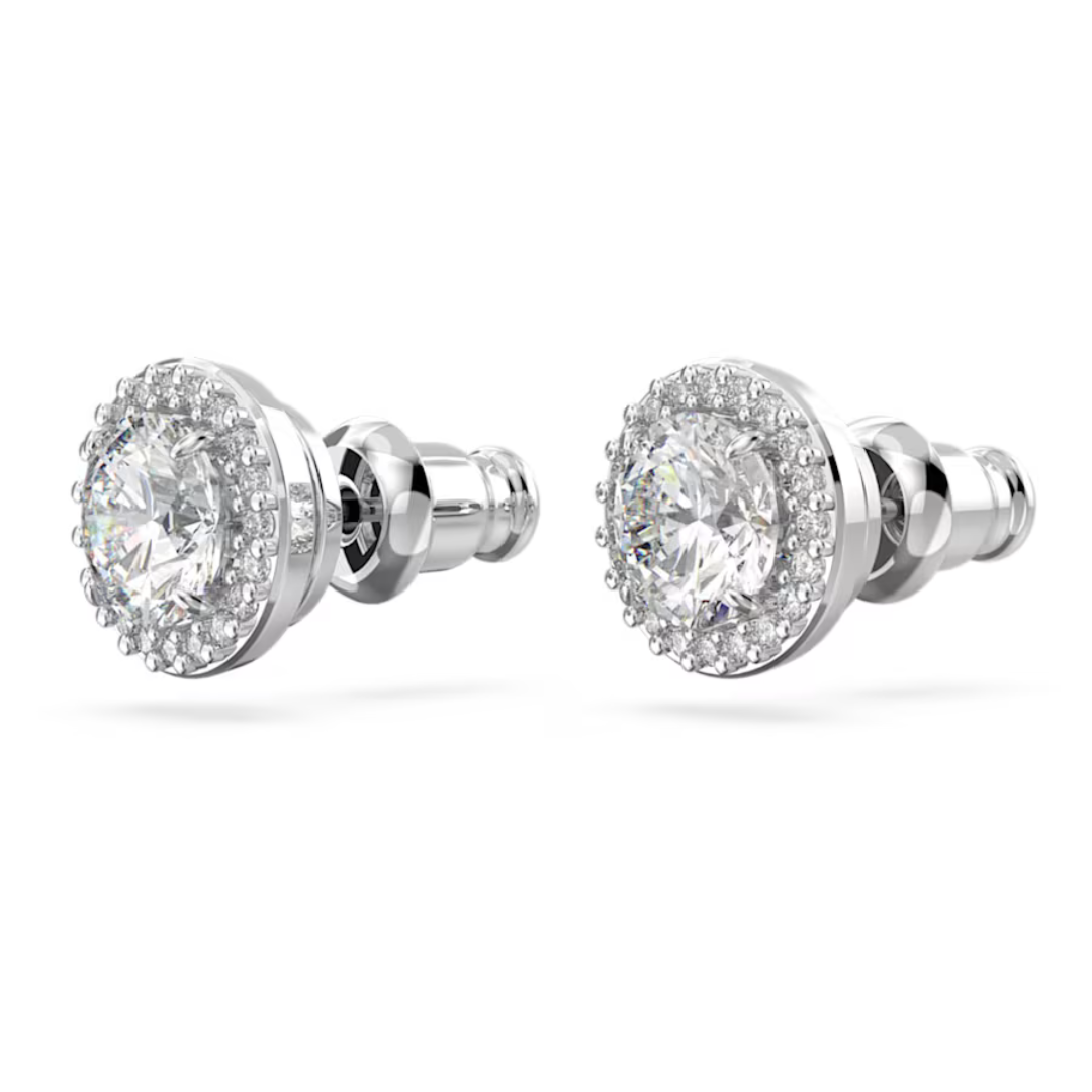 Swarovski Constella Pave Studs- Silver