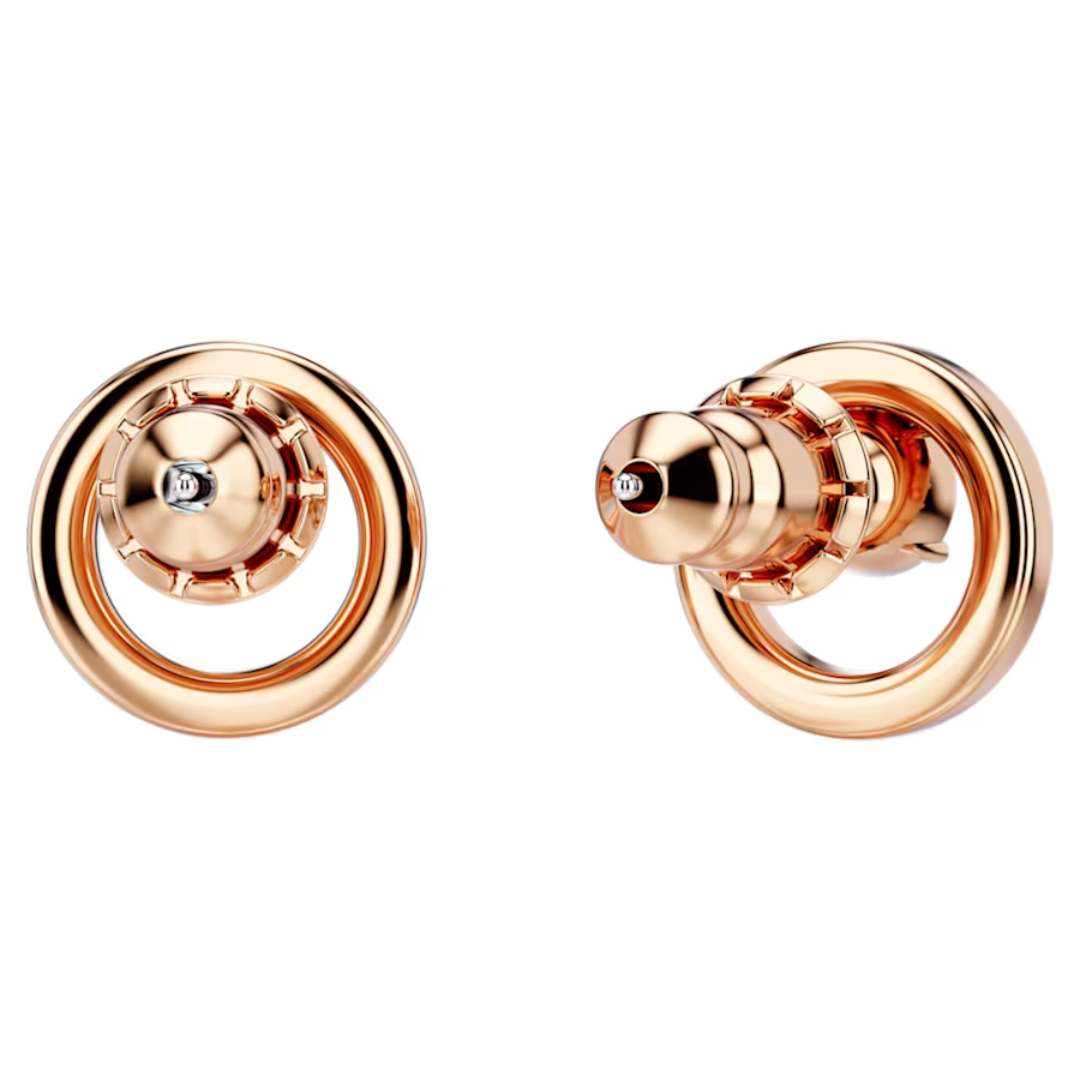 Swarovski Creativity Stud Earrings: Rose Gold