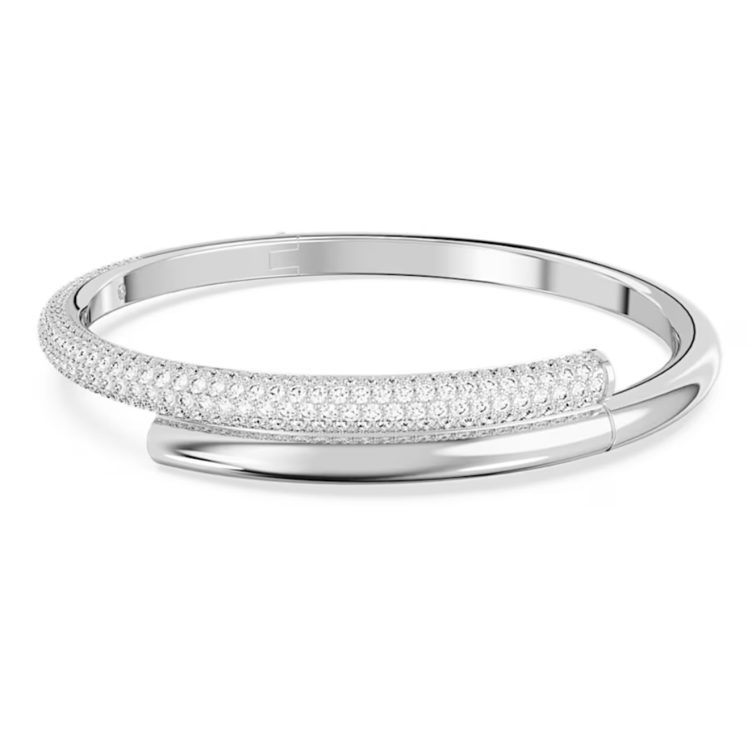 Swarovski Dextera Bangle Medium: Silver