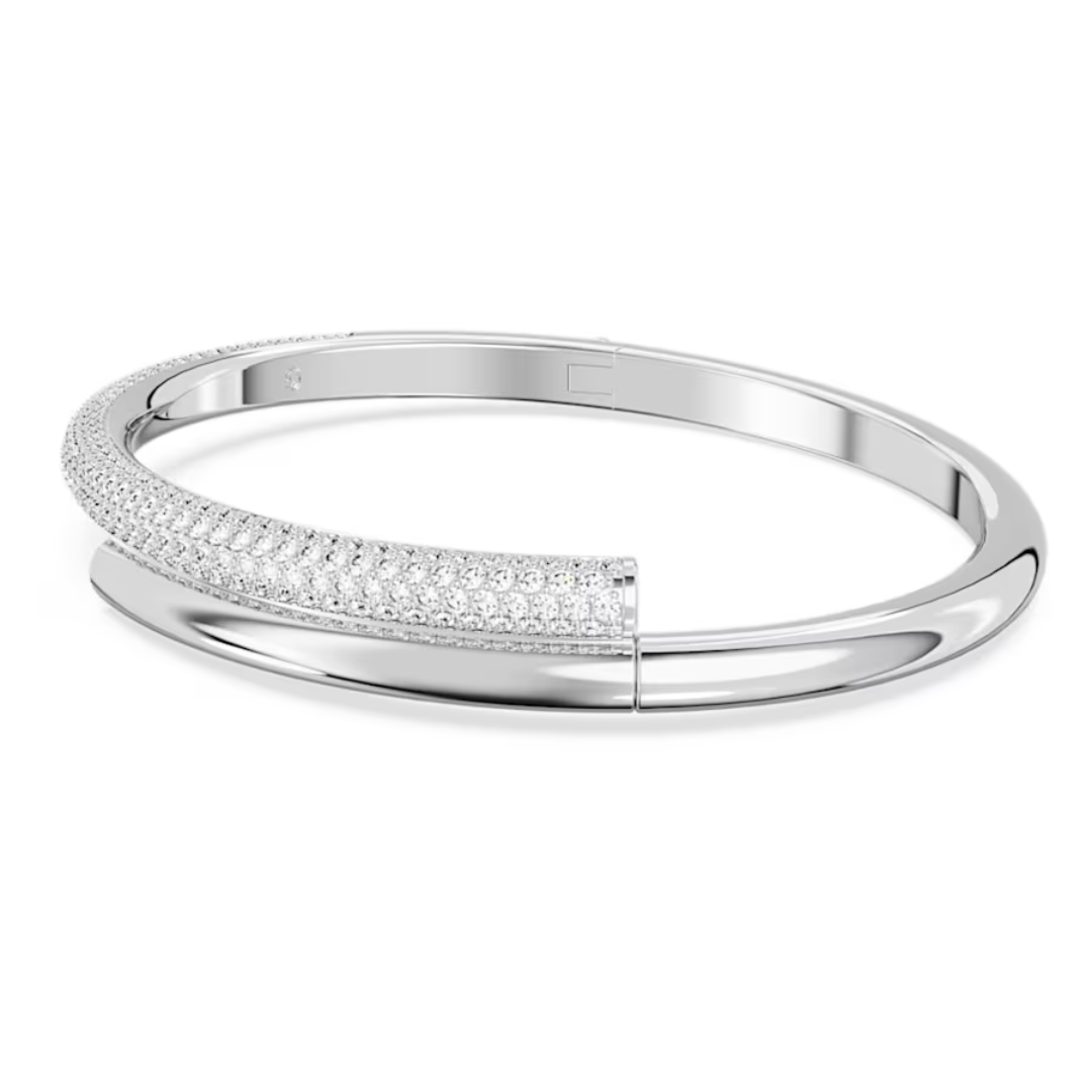 Swarovski Dextera Bangle Medium: Silver