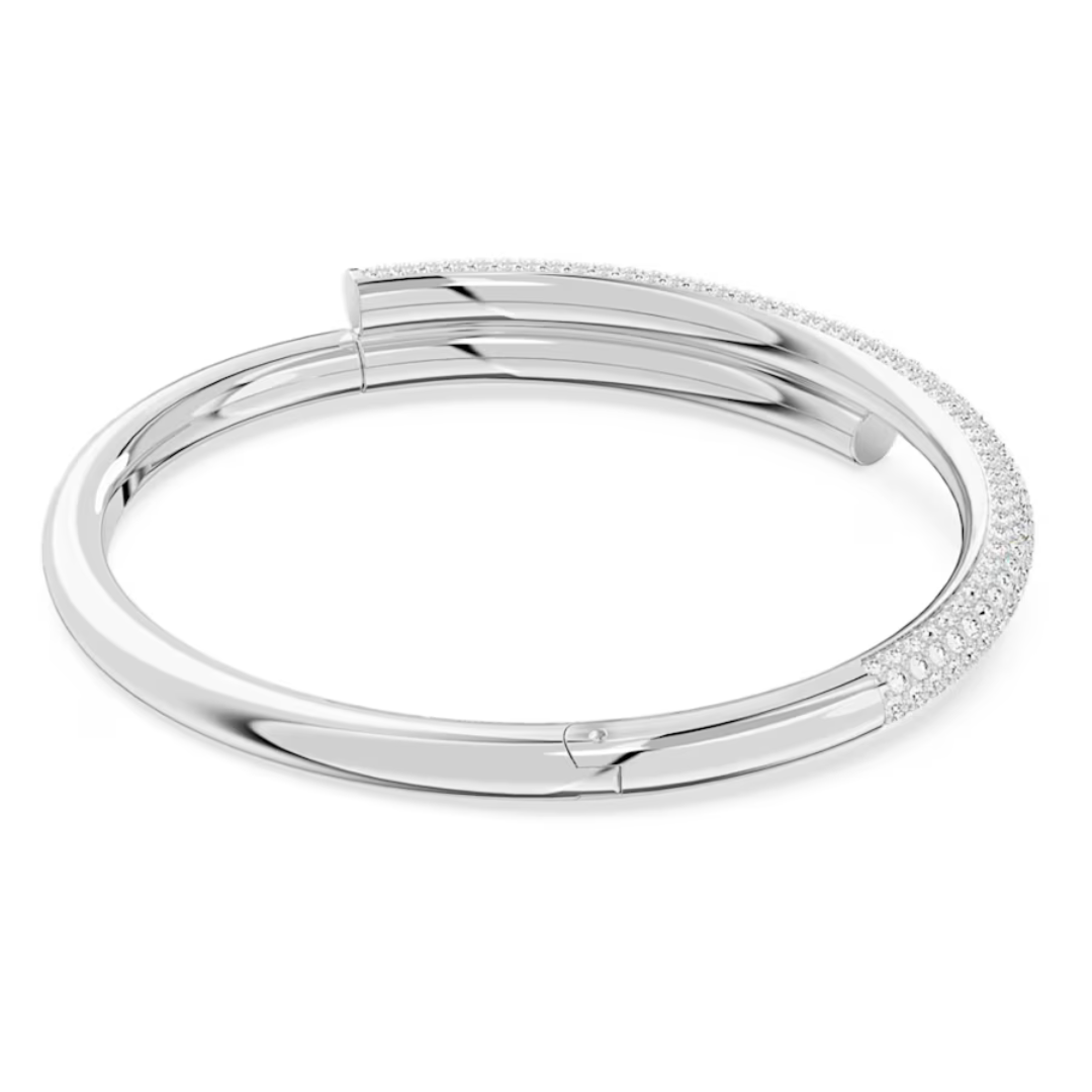 Swarovski Dextera Bangle Medium: Silver