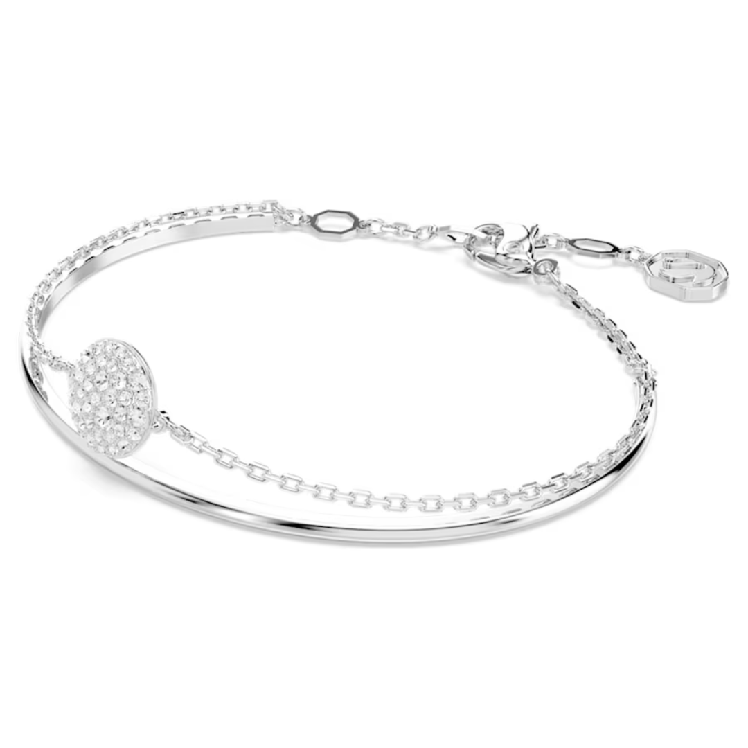 Swarovski Meteora Bangle-Silver