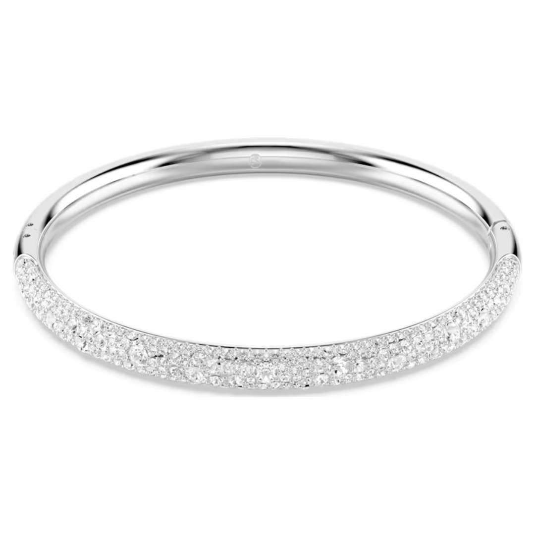 Swarovski Meteora Bangle Snow Pave, Medium