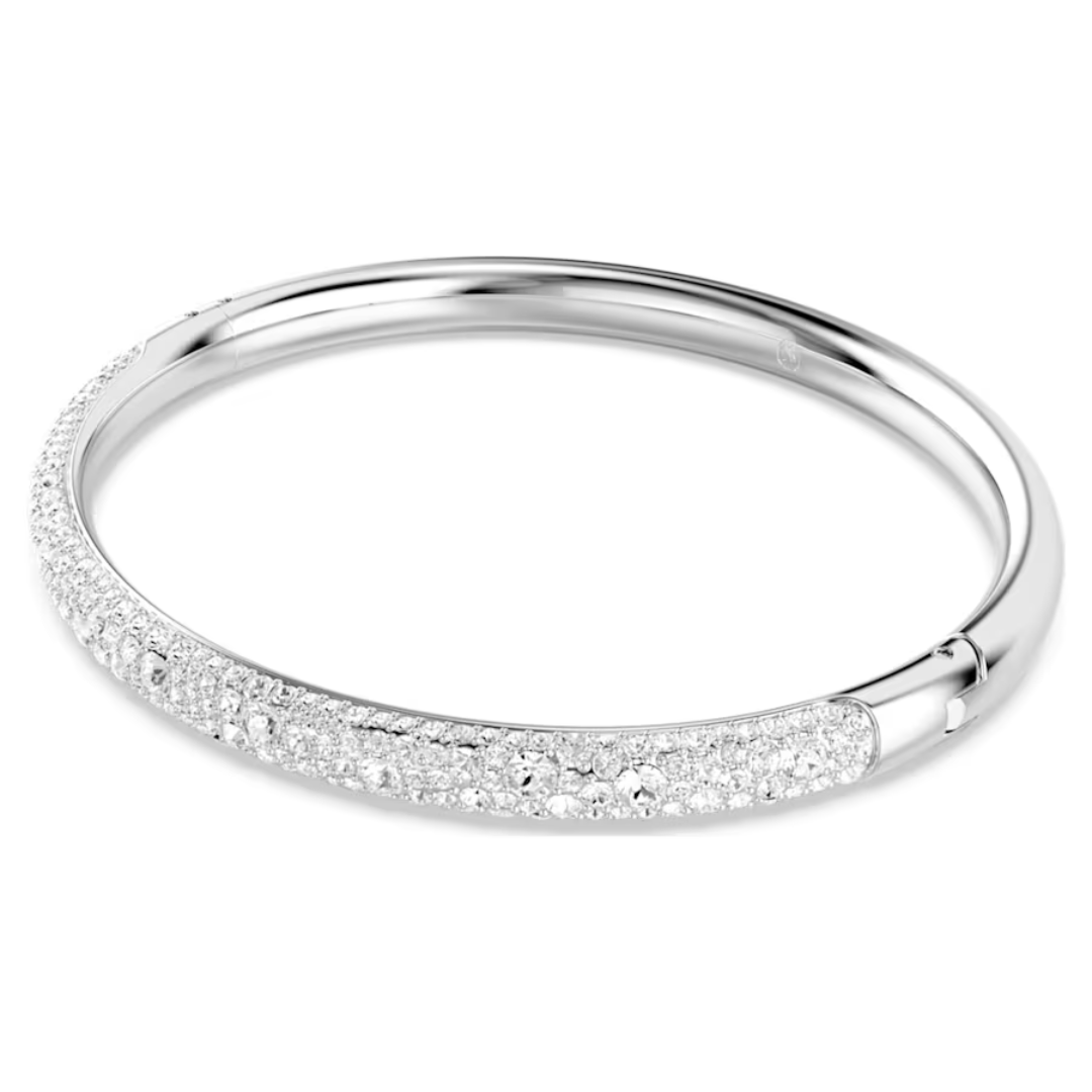 Swarovski Meteora Bangle Snow Pave, Medium