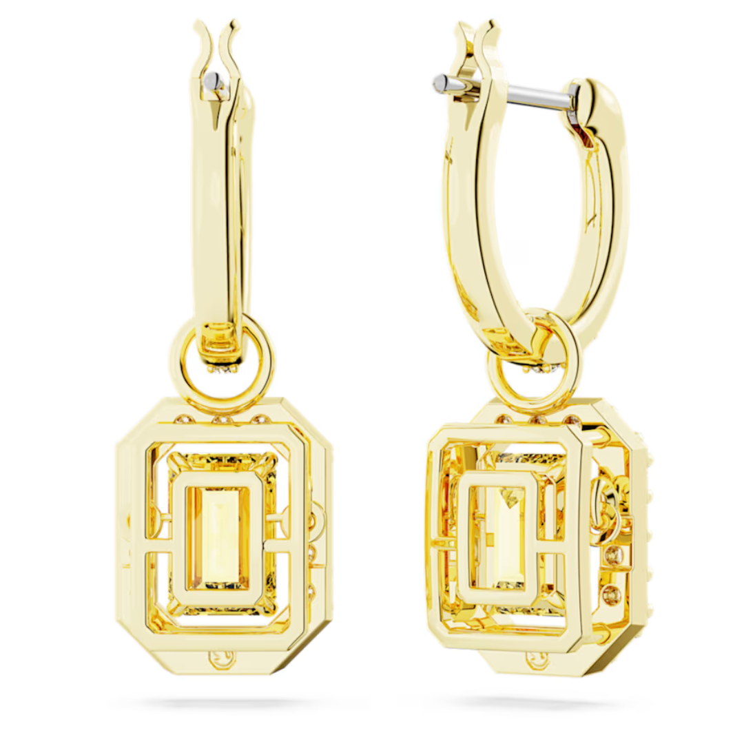 Swarovski Millenia Drop Earrings Gold