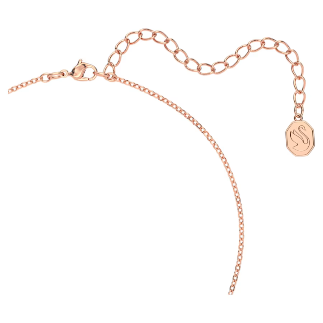 Swarovski Millenia Necklace- Rose Gold/Pink