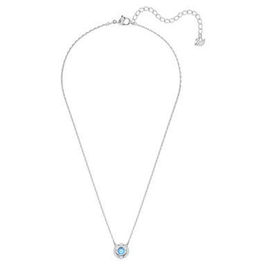 Swarovski Sparkling Dance Necklace- Silver/Blue - The Cottage