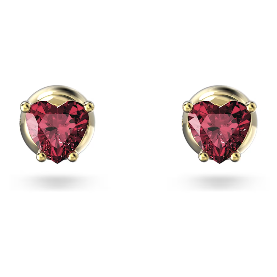 Swarovski Stilla Heart Studs