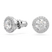 Swarovski Constella Pave Studs - Silver - The Cottage