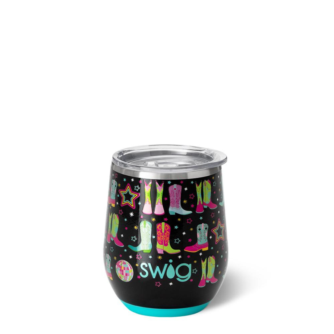 Swig Stemless Wine Cup - 12oz- Fall Patterns