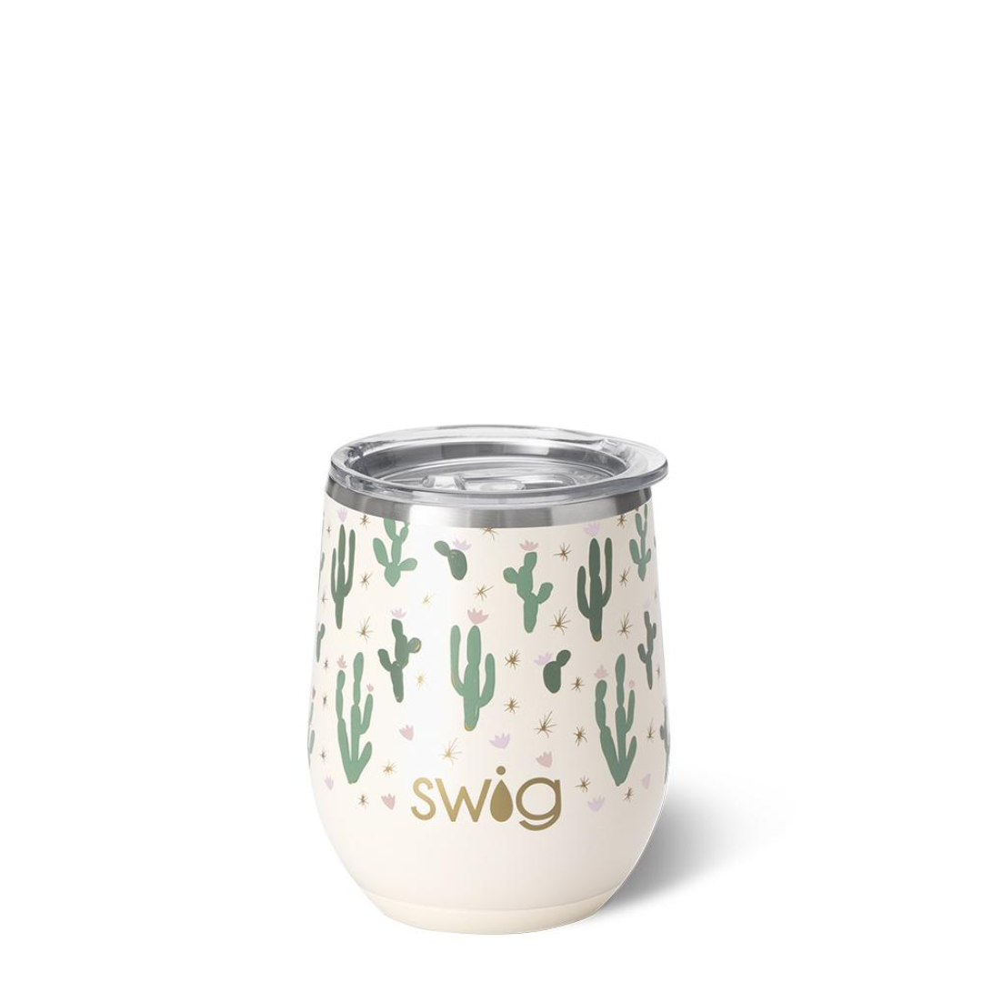 Swig Stemless Wine Cup - 12oz- Fall Patterns