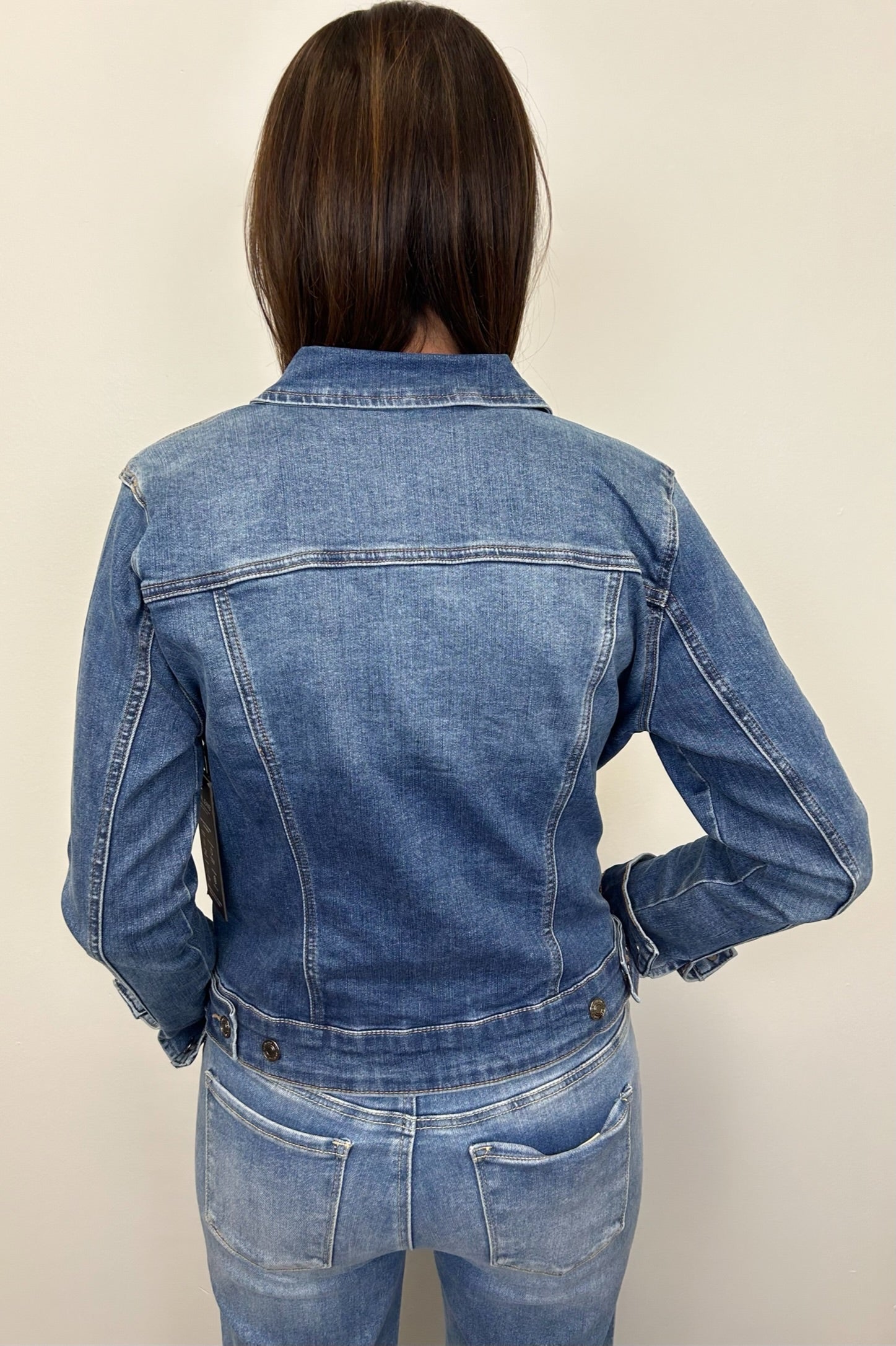 Tribal Eco Friendly Classic Denim Jacket - Dark Vintage