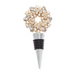 Two's Company Holiday Wreath Bejeweled Bottle Stopper - The Cottage