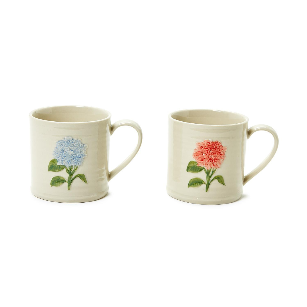 Two's Company Hydrangea Mug - The Cottage