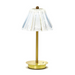 Two's Company LED Table Lamp w/ Acrylic Shade - The Cottage