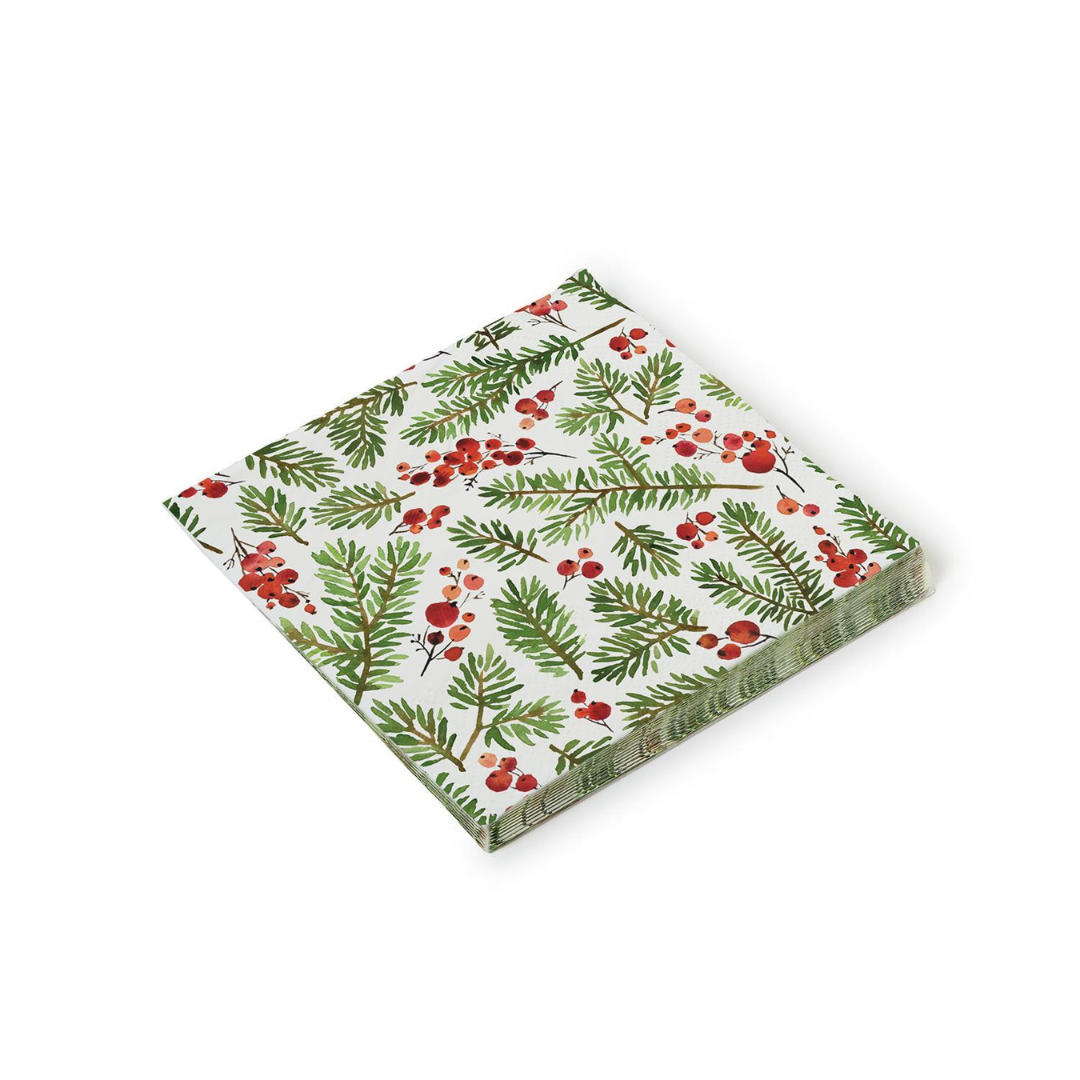 Two's Company Merry Berry Paper Napkins - The Cottage