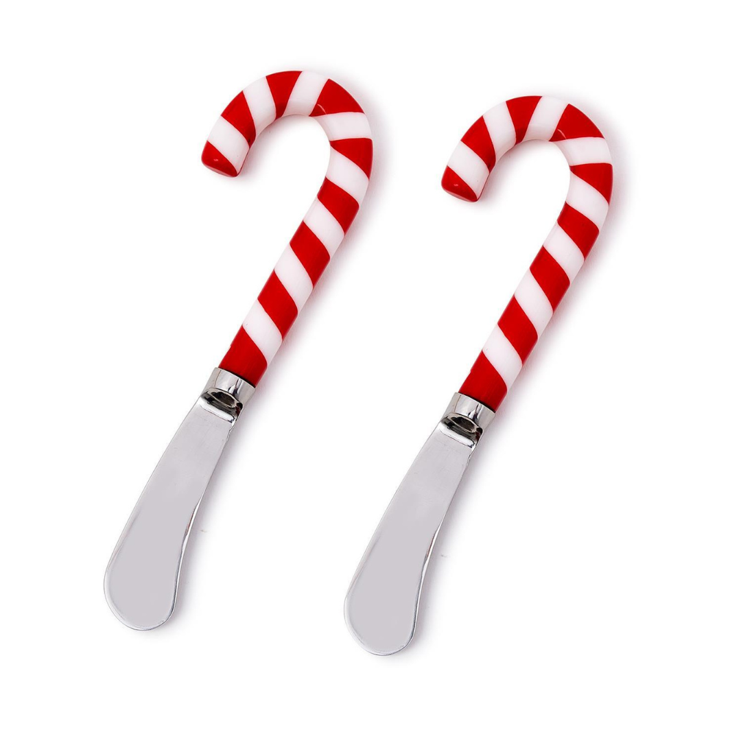 Two's Company Peppermint Spreaders - Set of 2 - The Cottage