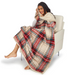 Two's Company Tartan and Sherpa Double Sided Throw - The Cottage