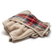 Two's Company Tartan and Sherpa Double Sided Throw - The Cottage