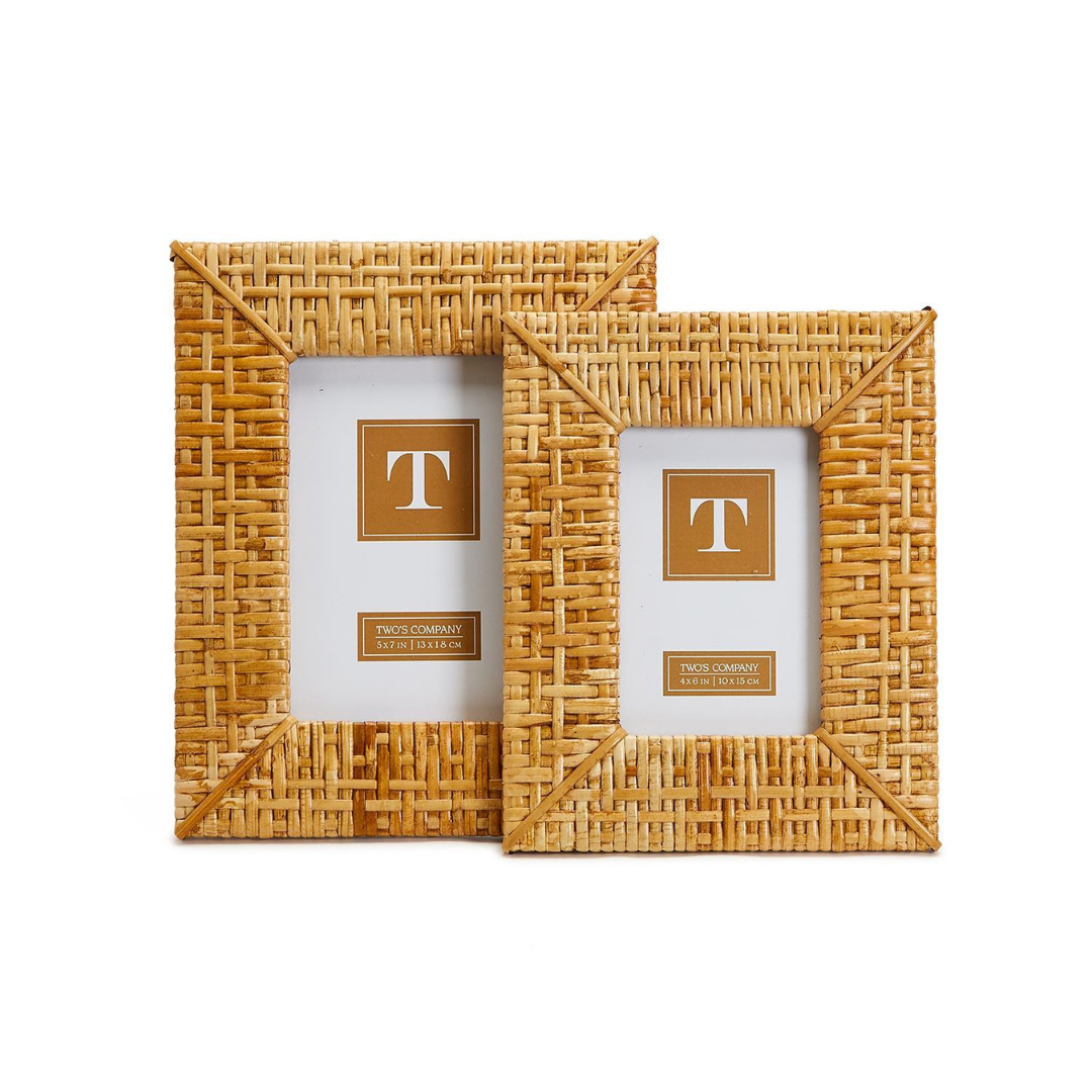 Two's Company Weft & Weave Photo Frame