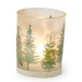 Two's Company Winter Forest Frosted Candleholders - The Cottage