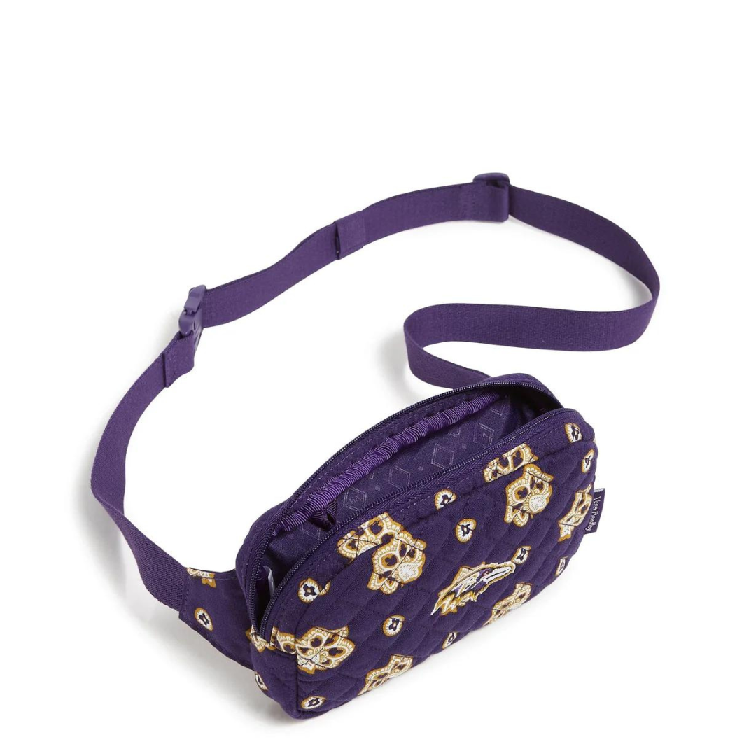 Vera Bradley Mini Belt Bag- Baltimore Ravens