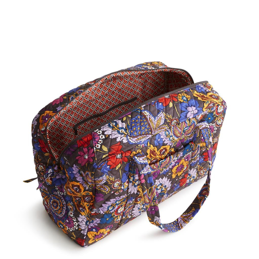 Vera Bradley Miramar Weekender- Cotton Gabardine