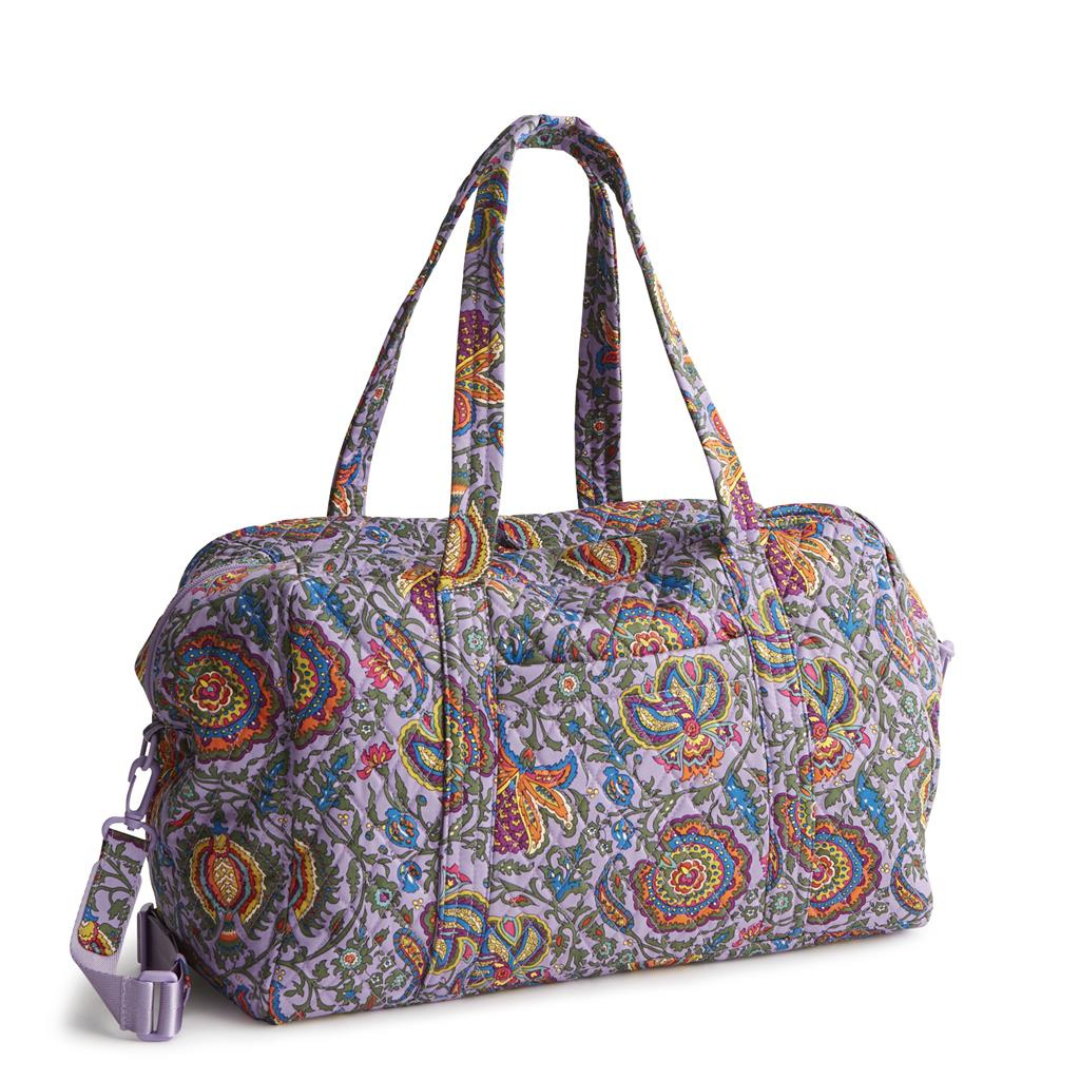 Vera Bradley Miramar Weekender- Cotton Gabardine