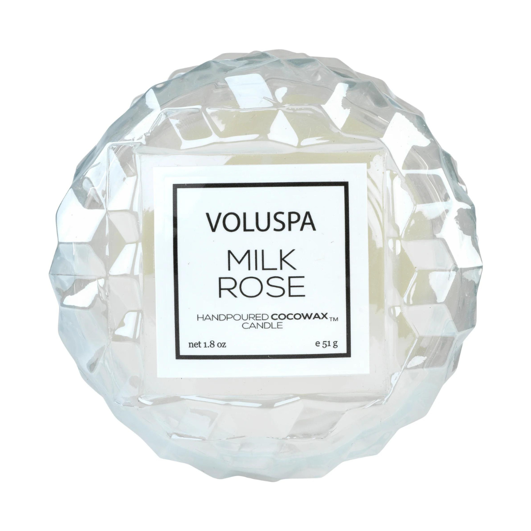 Voluspa Macaron Candle - Milk Rose - The Cottage