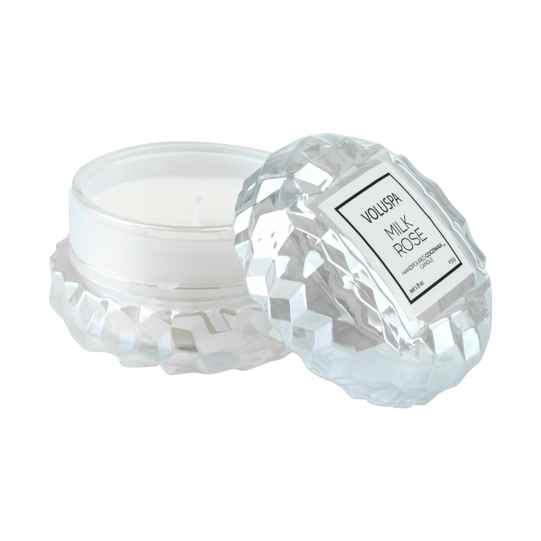 Voluspa Macaron Candle - Milk Rose - The Cottage