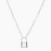 Gorjana Kara Padlock Charm Necklace - The Cottage