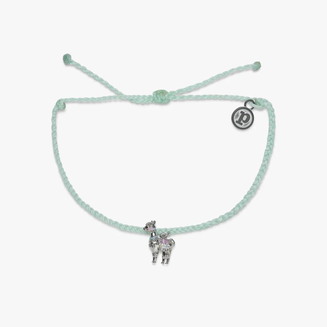 Pura Vida Llama Silver Charm Bracelet - The Cottage