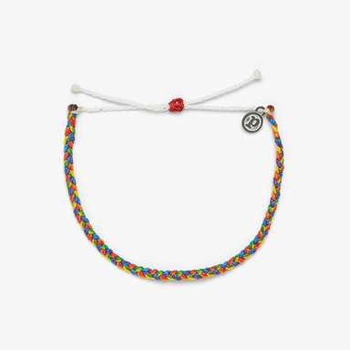 Pura Vida Pride Mini Braided Anklet - The Cottage