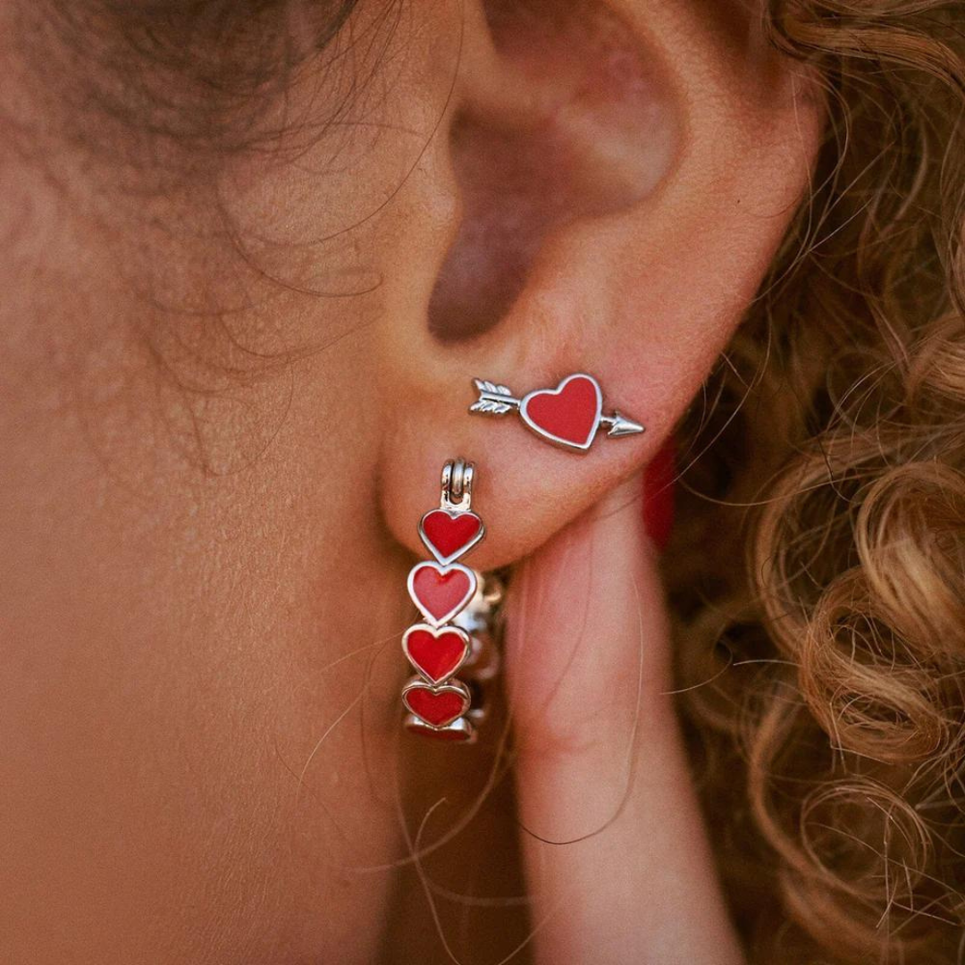 Pura Vida Lovestruck Stud Earrings - The Cottage