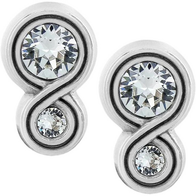 Brighton Infinity Sparkle Post Earrings - The Cottage