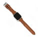 Brighton Sutton Braided Leather Apple Watch Band - Light Brown - The Cottage