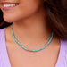 Pura Vida Turquoise Bead Choker - Silver - The Cottage