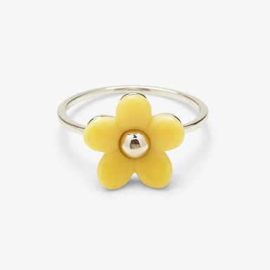 Pura Vida Solstice Enamel Flower Ring - The Cottage