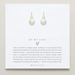 Bryan Anthonys By My Side Pearl Drop Earrings - The Cottage