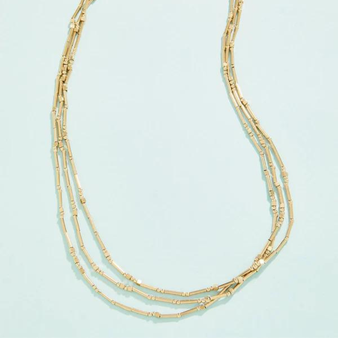 Spartina Mermazing Layered Necklace - Gold - The Cottage