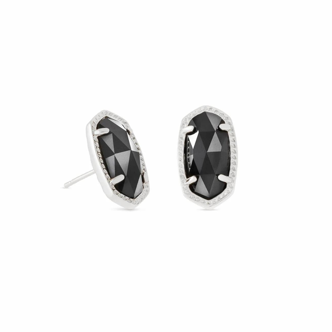 Kendra Scott Ellie Stud Earrings - Rhodium - The Cottage