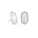 Kendra Scott Ellie Stud Earrings - Rhodium - The Cottage